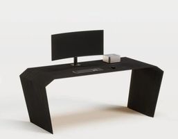 EDELHOLZ DeskPURE – Design-Schreibtisch aus Massivholz