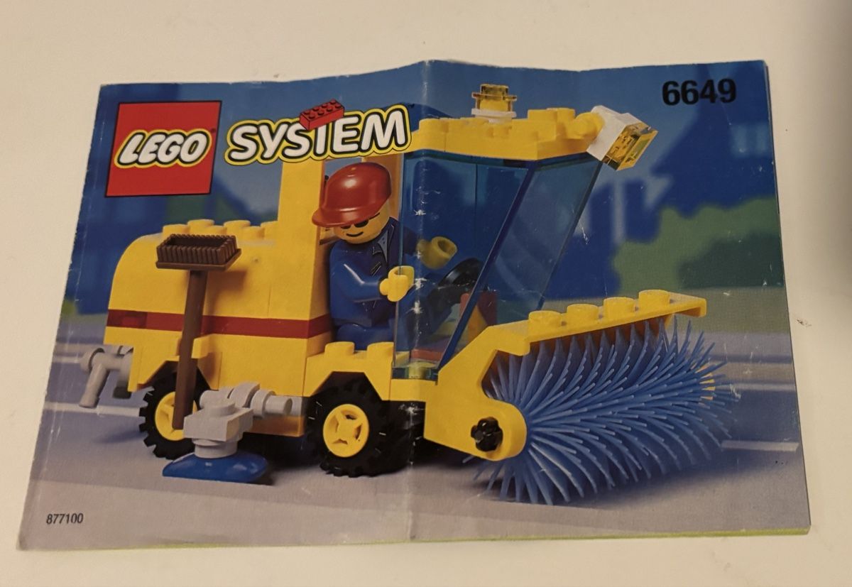 Lego Kit di costruzioni: Lego 6649 Strassenkehrer 1995 – Usato da Tübach venduto da jonborn