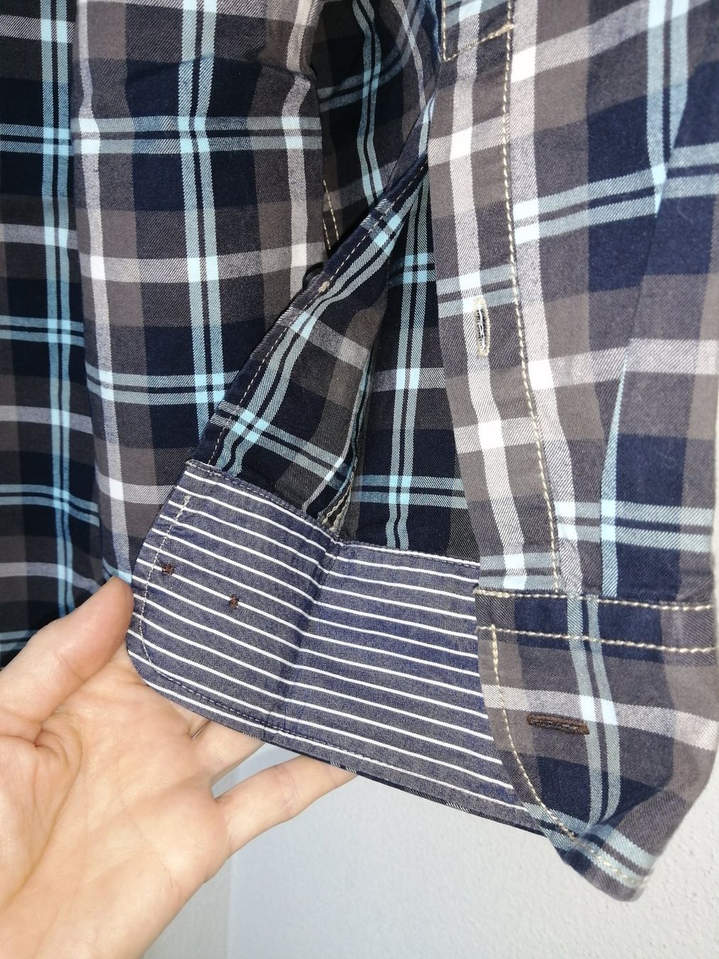 Camicie: Kariertes Herrenhemd XL Casa Moda – Usato da Buchrain venduto da nat_pl5p 5