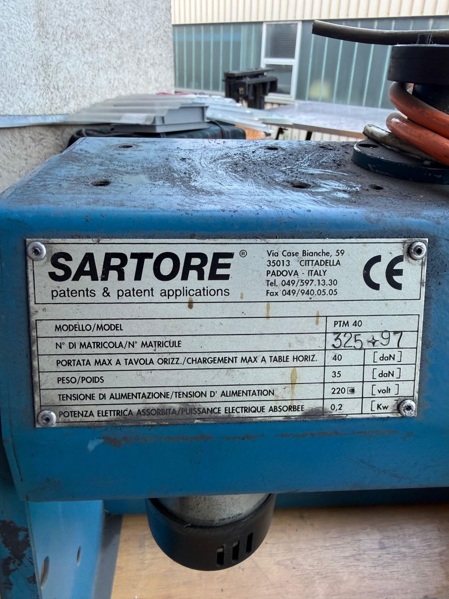 Saldatori: Sartore PTM 40 Schweißpositionierer + Binzel WK43 – Usato da Wangen an der Aare venduto da AareSt 1