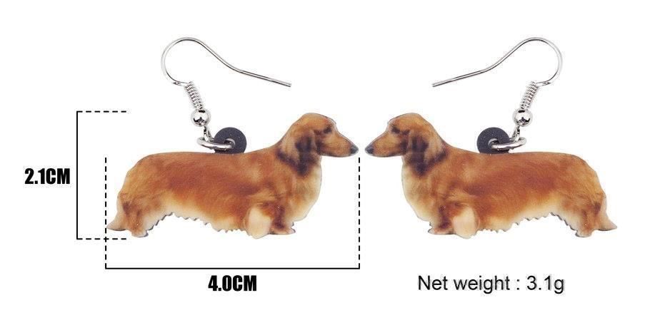 Ohrringe & -stecker: ACRYL OHRRINGE,HÄNGER, DACKEL – Neu (gemäss Beschreibung) aus Bad Ragaz von Schtupsi 1