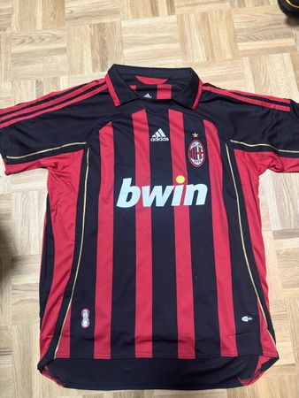 AC Milan Heim Trikot Saison 2006/2007 mit Maldini 3 Nameset