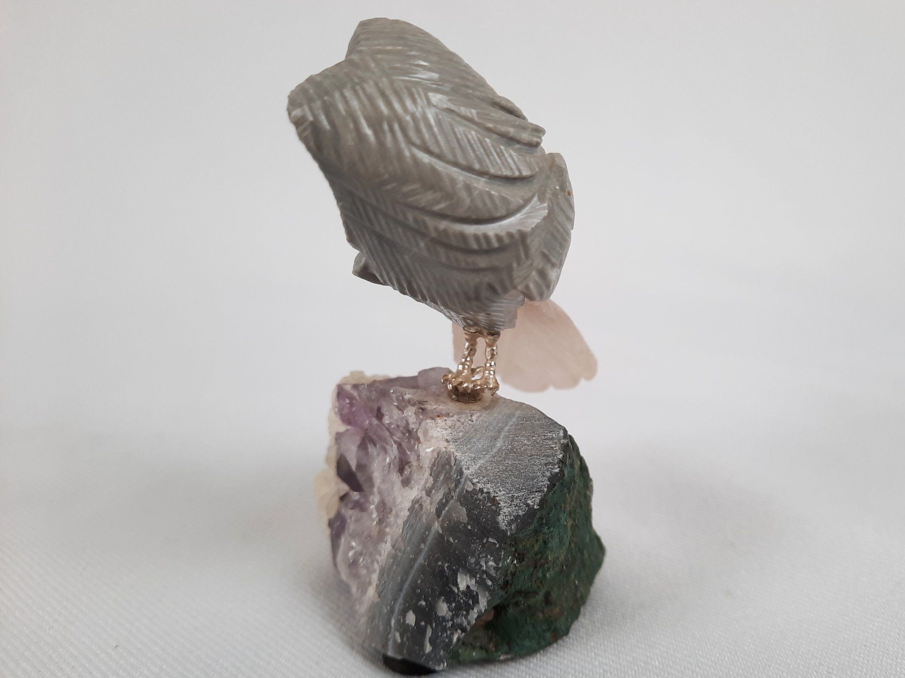 Pierres précieuses: Amethyst mit Vogel 2 Stück – D'occasion à Beinwil am See par Restwert_Beinwil 7
