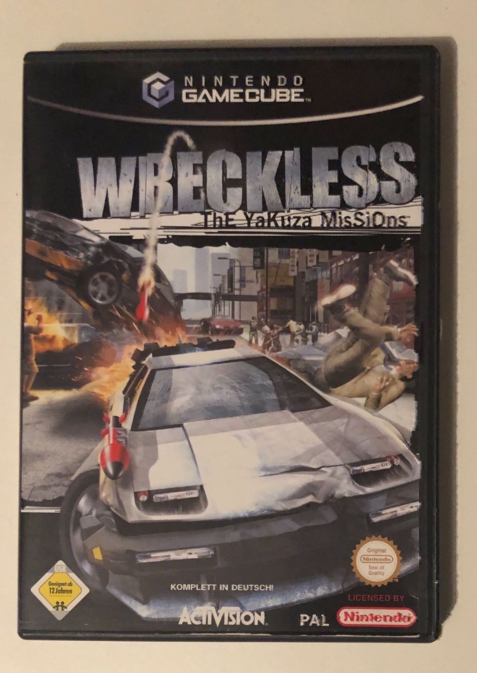 Spiele: Wreckless für Nintendo Game Cube – Gebraucht aus Kestenholz von Mad18