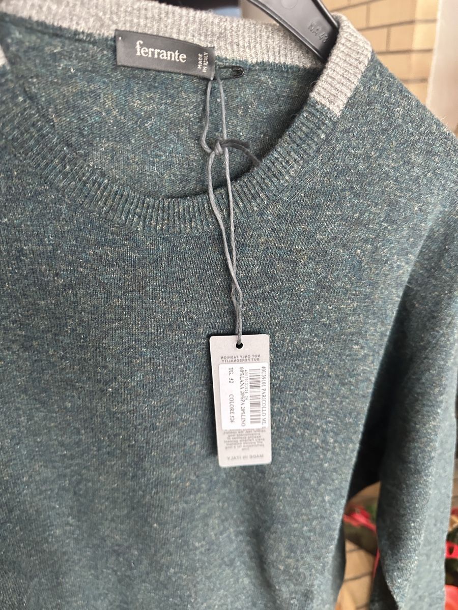 Maglioni & Felpe: Ferrante Wollpullover,Neu mit Etikett, Gr. 52 – Nuovo (secondo la descrizione) da Menziken venduto da cla_8qfq 3