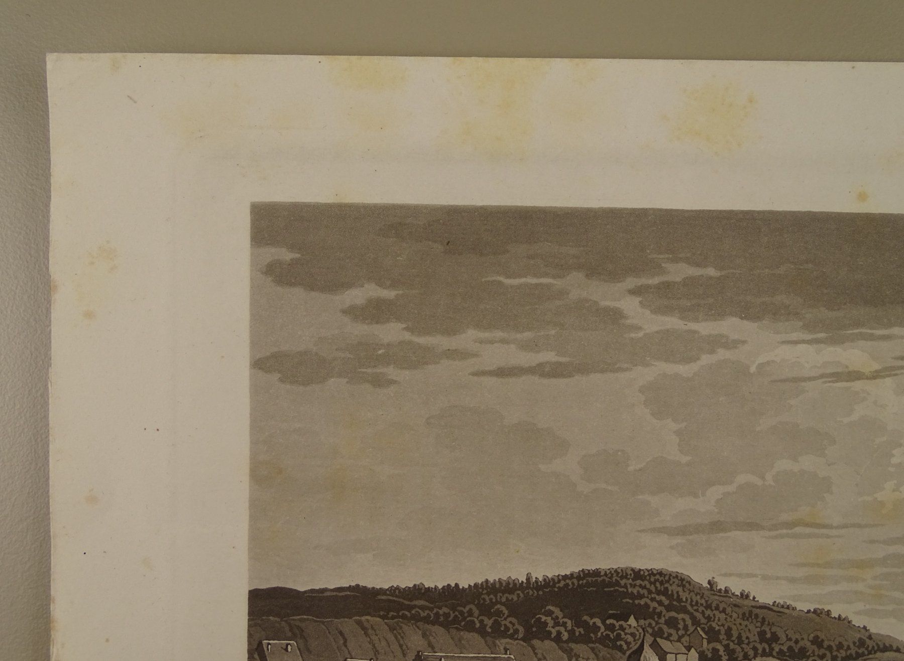 Incisioni: EGLISAU, AQUATINTA 1845 – Usato da Grüningen venduto da Kartensammler 2
