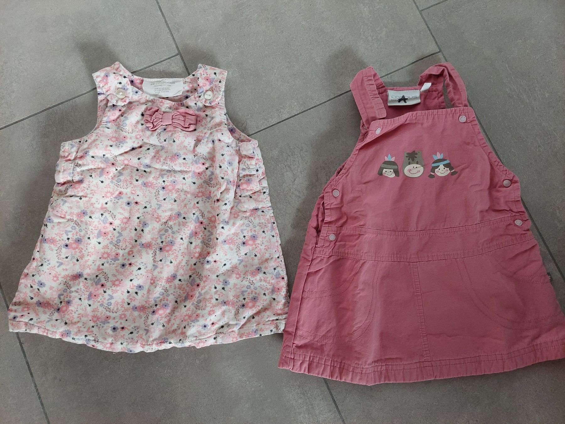H&M Vestiti & Gonne: 2 Stück Winter Kleid Grösse 62 / 68 – Usato da Wiesendangen venduto da troawus
