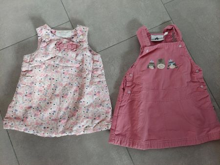 2 Stück Winter Kleid Grösse 62 / 68