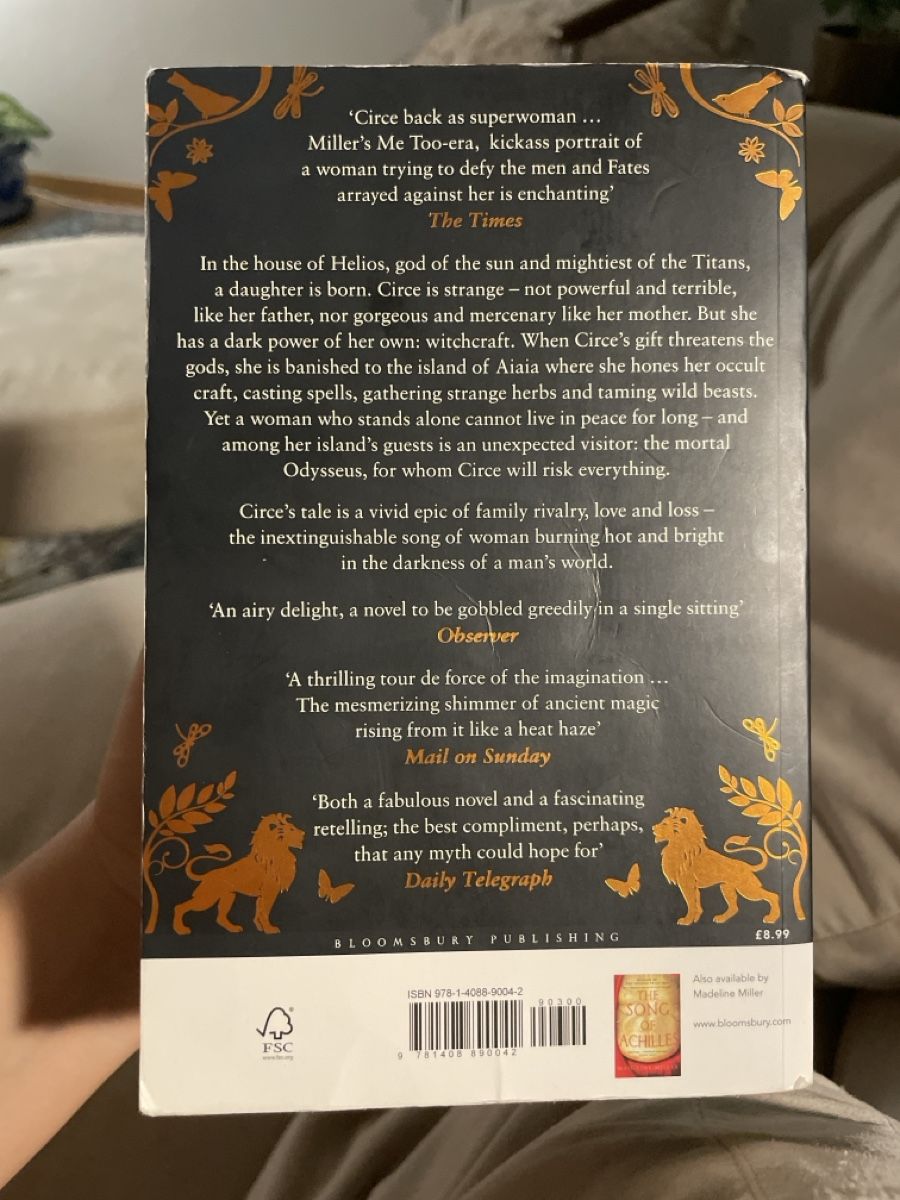 Libri: Circe Madeline Miller Roman – Usato da Zürich venduto da vik_isi 1