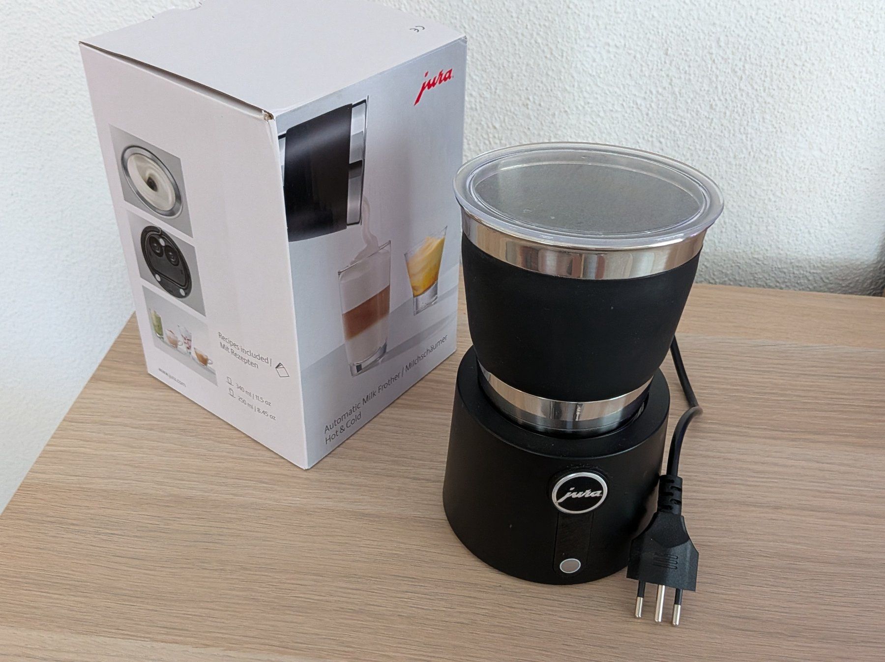 Jura Elettrodomestici da cucina: Milchschäumer Jura Automatic schwarz mit Originalverpackung – Usato da Zollikerberg venduto da rac_x6sq 1