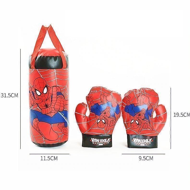 Sacchi da boxe: SPIDERMAN KINDER BOXHANDSCHUHE - BOXSACK - KICKBOXEN - BOXEN – Nuovo e nell'imballaggio originale da Kriens venduto da swissgadget 1