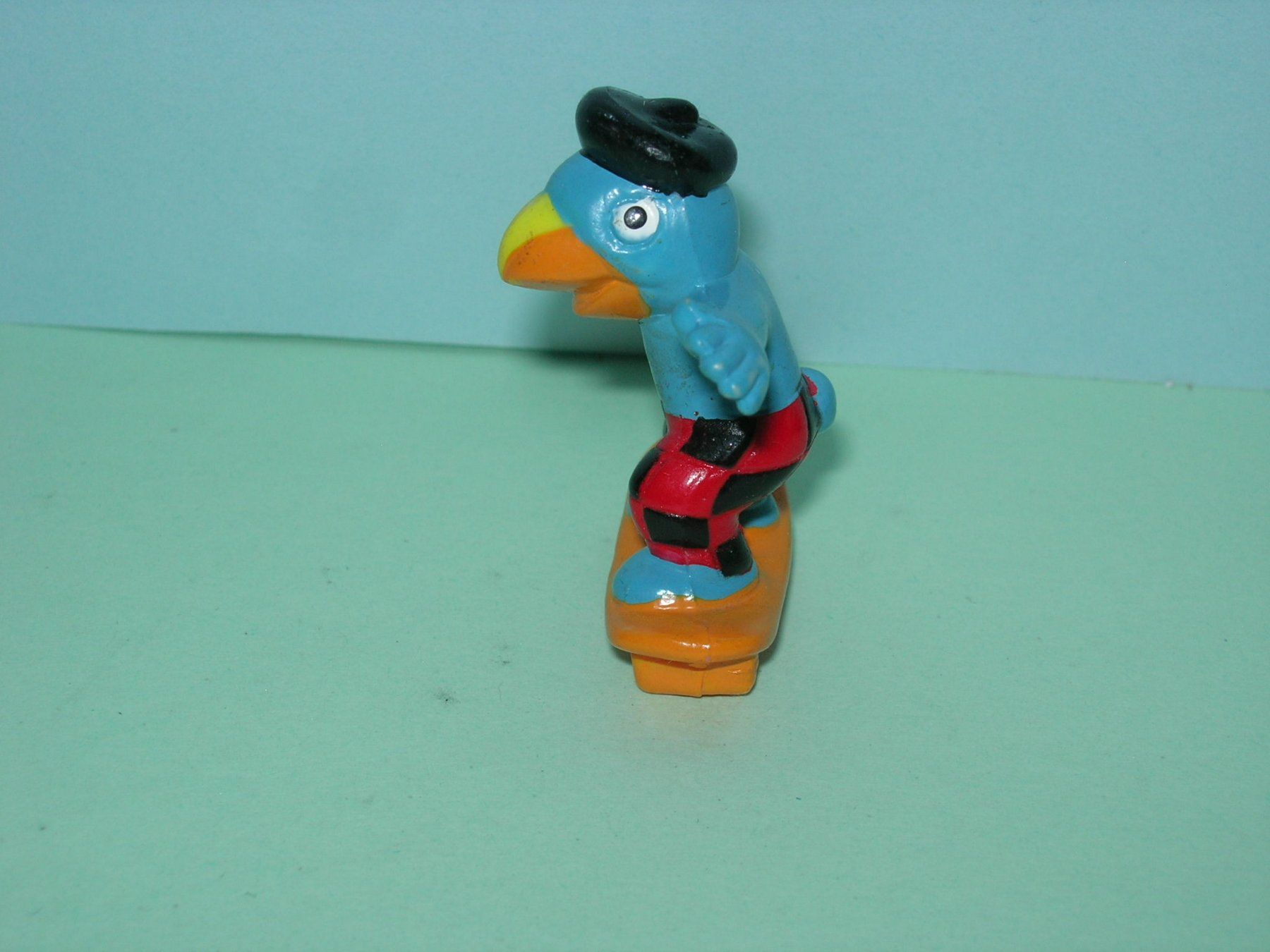 Figuren: Globi als Skateboard- Rollbrettfahrer, Minifigur – Gebraucht aus Hornussen von Corvette- 1