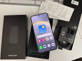 Samsung Galaxy S24 - 256GB Onyx Black Schwarz Grau OVP Top