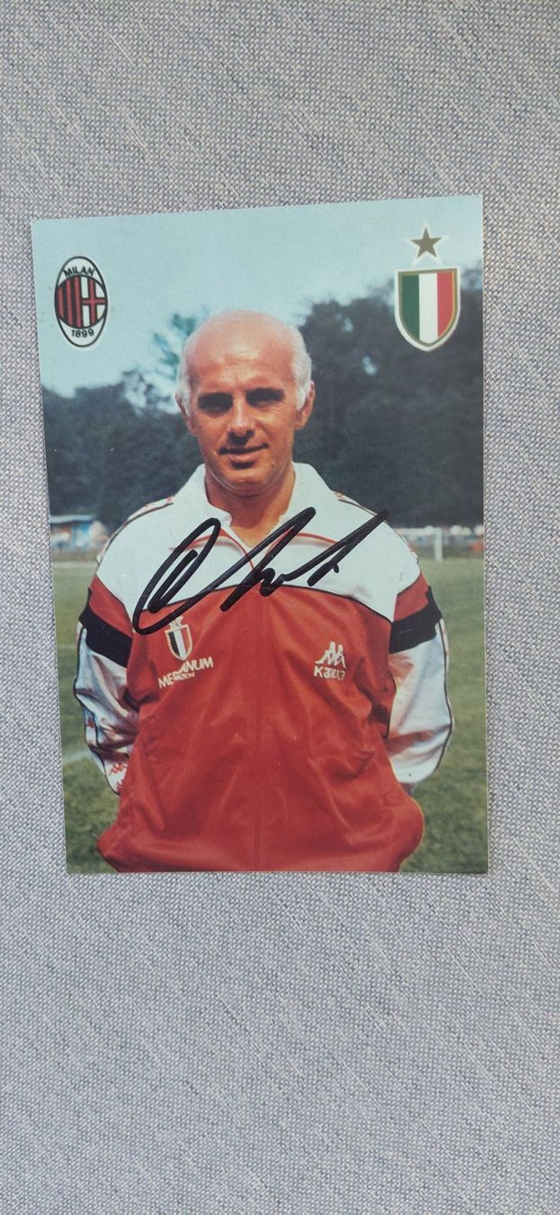 Autogramme: Autogramm Arrigo Sacchi – Gebraucht aus Schmerikon von Olympia04