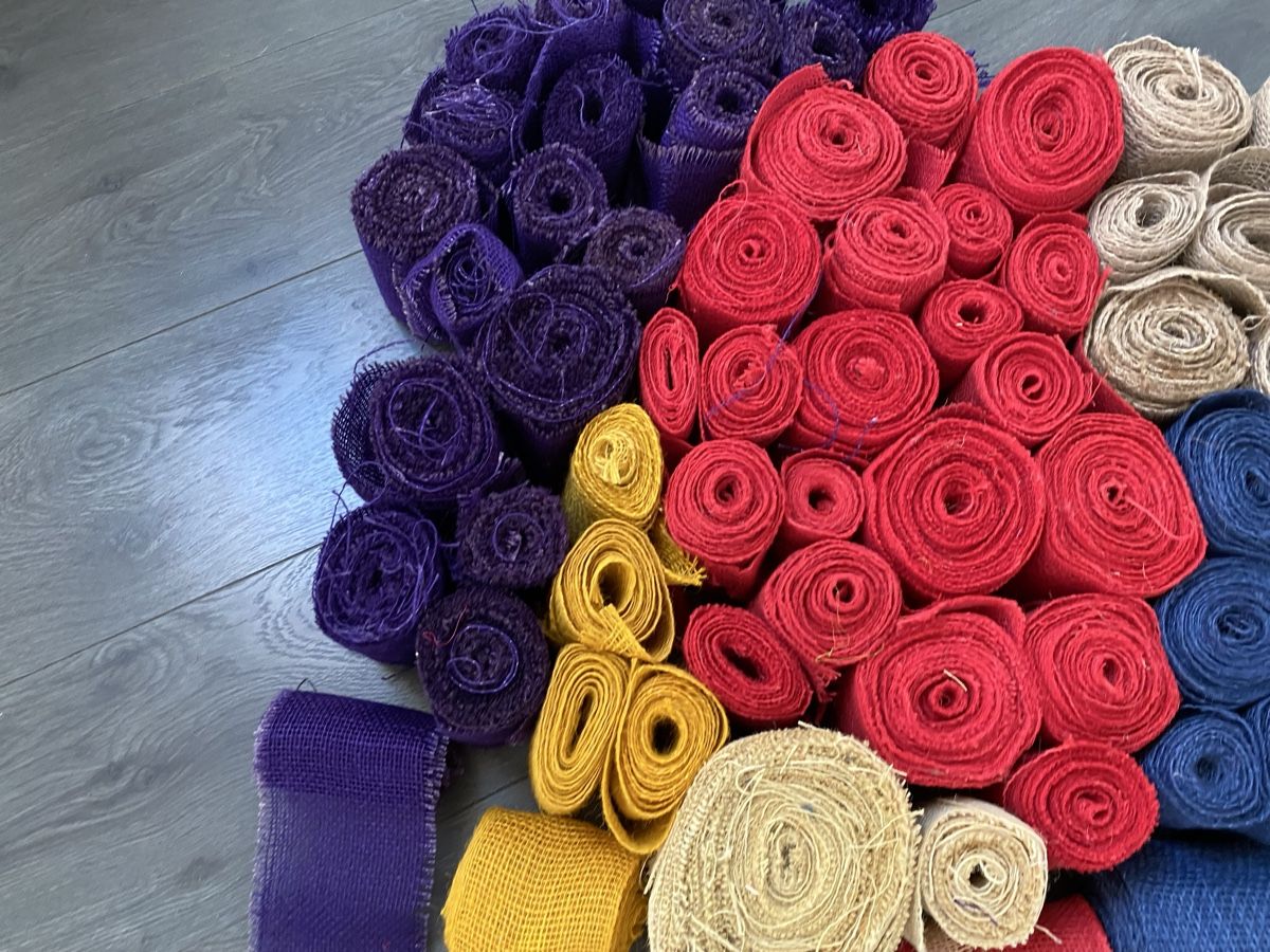 Rubans décoratifs: Juteband in diversen Farben  – D'occasion à Hägglingen par kar_v9qf 3