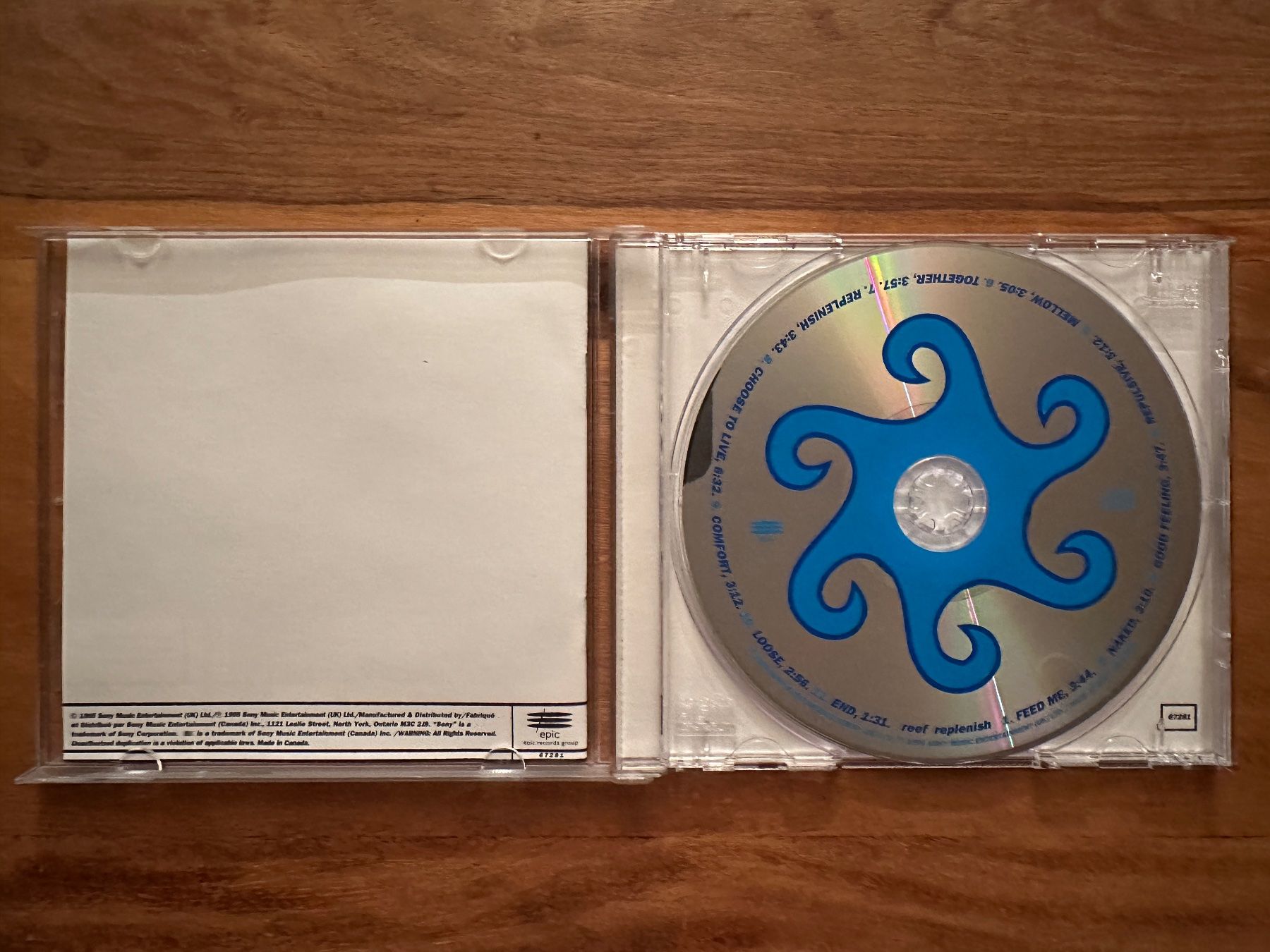 CDs: Reef - Replenish CD Blues Rock, Alternative Rock – D'occasion à Horgen par flyingpenguin2000 1
