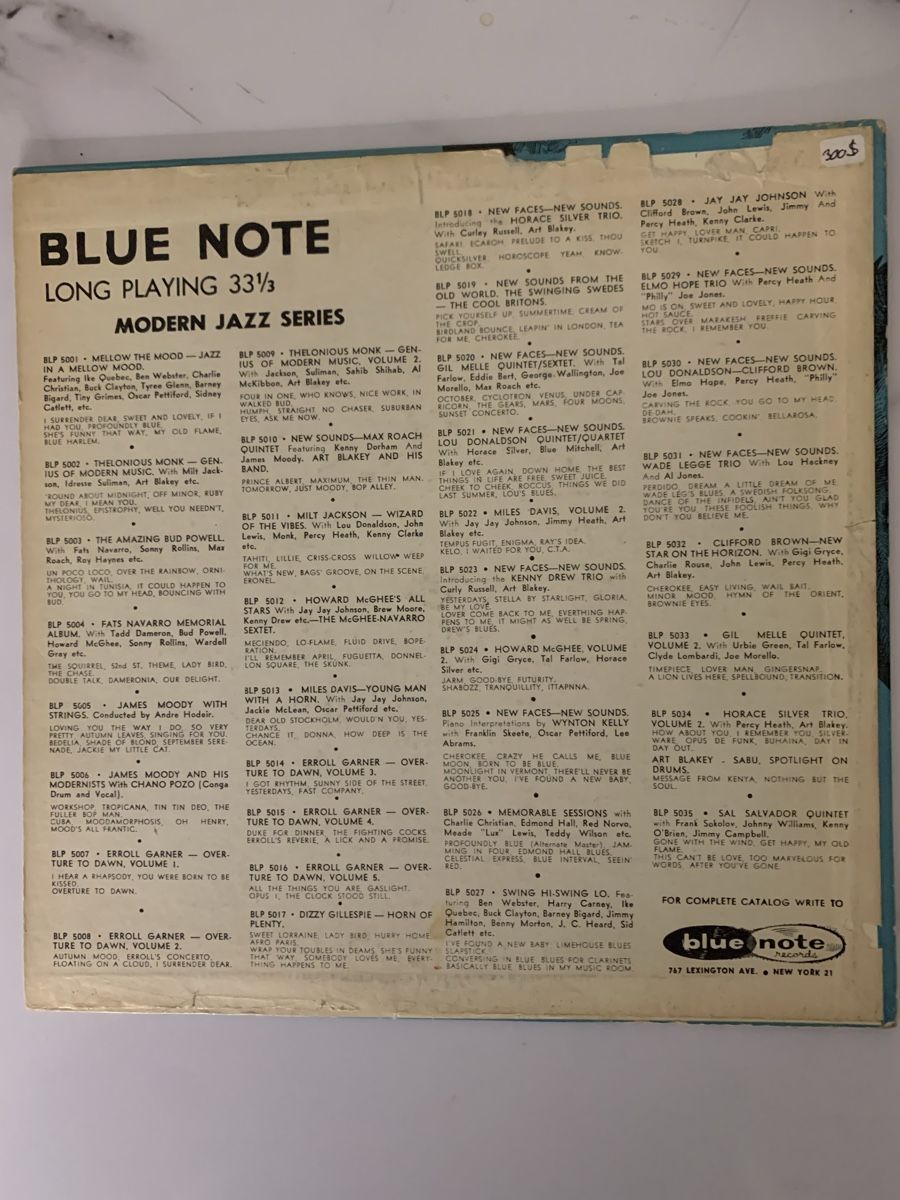 Dischi in vinile: Bud Powell(Blue Note 5003)Amazing – Usato da lausanne venduto da Ccheche 3