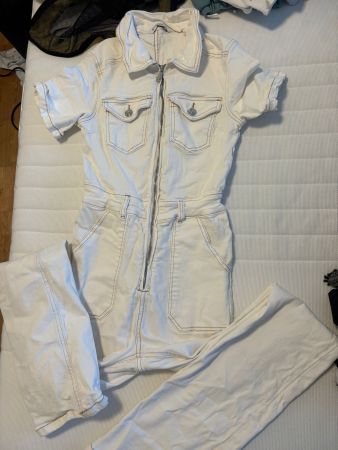 White Jumpsuit - Stradivarius