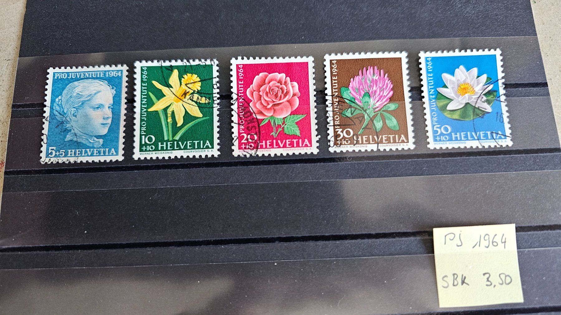 Tutti i francobolli: 1964 série Pro Juventute oblitéré – Usato da Zug venduto da alt_9p2z