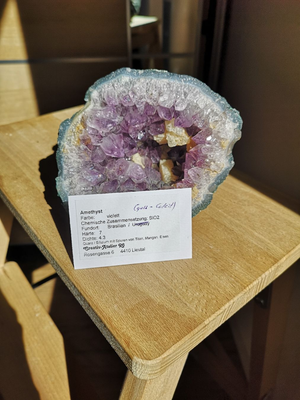 Minerali & Pietre curative: Amethyst Druse aus Brasilien – Nuovo (secondo la descrizione) da Liestal venduto da con_y68k 1