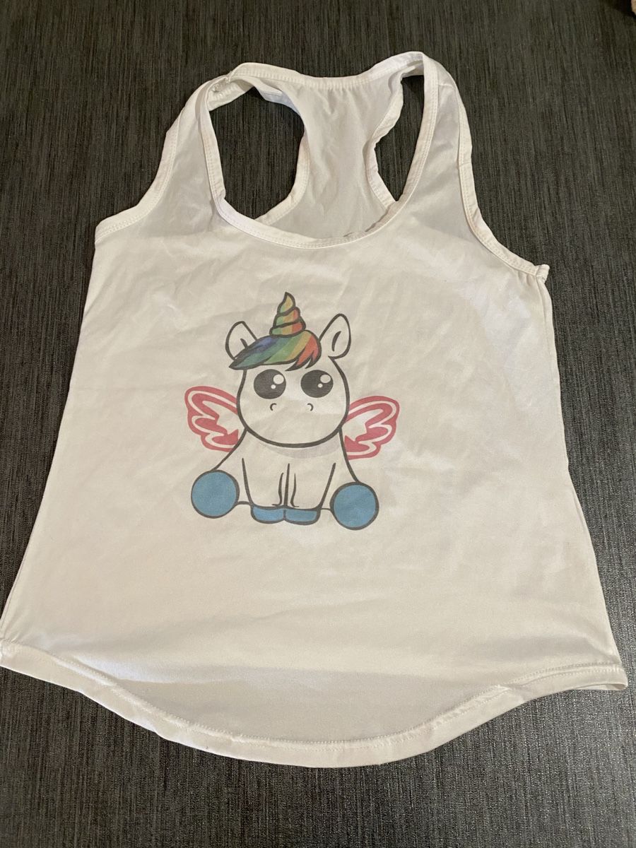 T-shirt: Débardeur blanc – Nuovo (secondo la descrizione) da Grand-Lancy venduto da Didine015