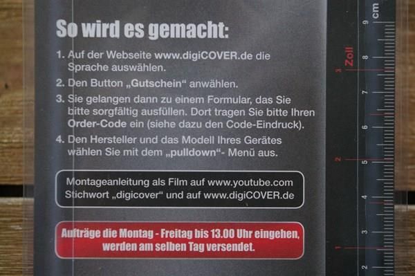 Ritocchi & pellicole di protezione: S+M DigiCover Basic, Ordergutschein – Nuovo e nell'imballaggio originale da Niederurnen venduto da mowgli_1963 1