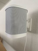 4 Sonos One SL Lautsprecher weiss inklusive Wandhalterungen