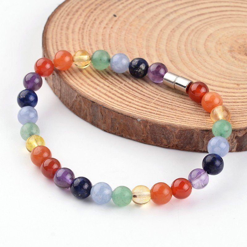 Bracciali & Braccialetti: Armband mit  Edelsteinen elastisch – Nuovo (secondo la descrizione) da Alpnachstad venduto da perlengaby