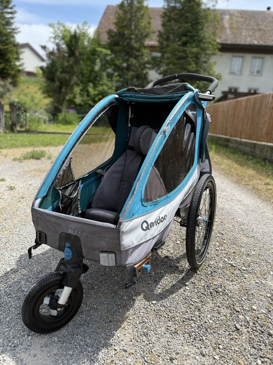 Qeridoo Sportrex 1 Veloanhnger fr Kinder - Top Zustand! (Gebraucht) in  Villigen fr CHF 139  mit Lieferung auf Ricardo kaufen