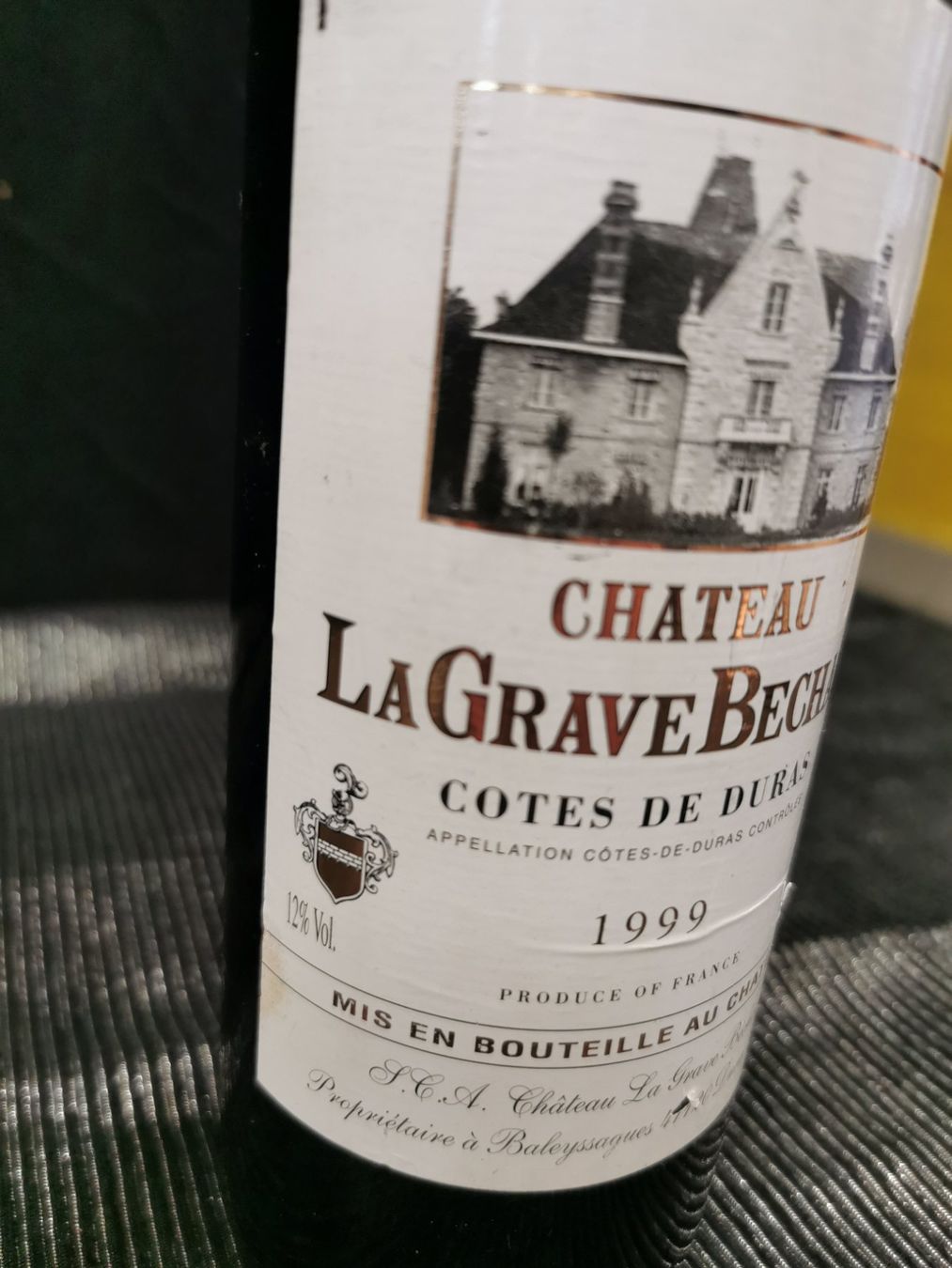 Wein: CHÂTEAU La GRAVE BECHADE 1999 – Neu (gemäss Beschreibung) aus Genève von Leboucheoreilles 3
