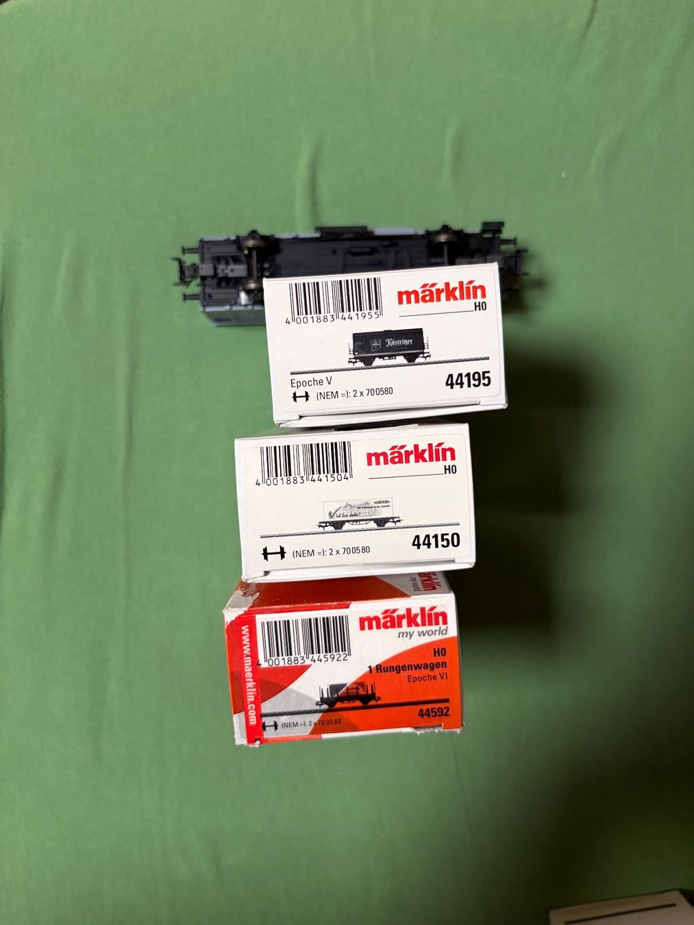 Märklin Modellini di ferrovie: 4 Stück Güterwagen Märklin – Nuovo (secondo la descrizione) da Oeschgen venduto da franz9 2