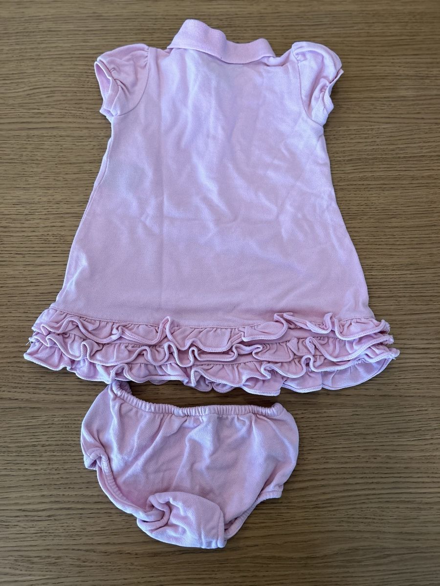 Ralph Lauren Vestiti & Gonne: Ralph Lauren Kleinkind-Mädchenkleid-Set – Nuovo (secondo la descrizione) da Seengen venduto da carloncha 1