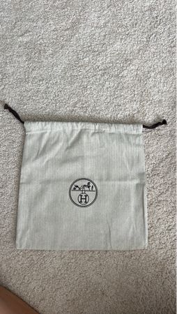 Hermes Dust Bag beige canvas