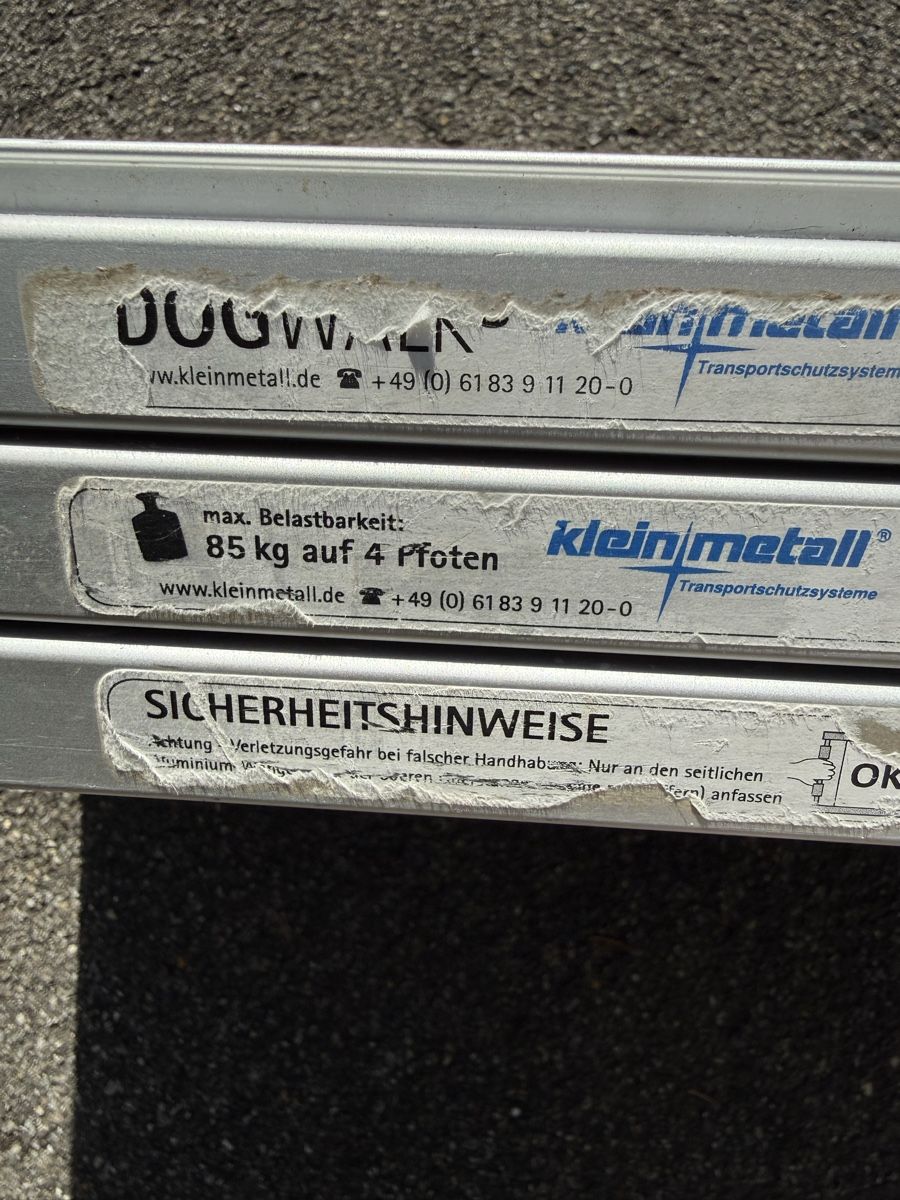 Käfige, Transport & Sicherheit: Hunderampe Kleinmetall – Gebraucht aus Zollikofen von Rliane 4