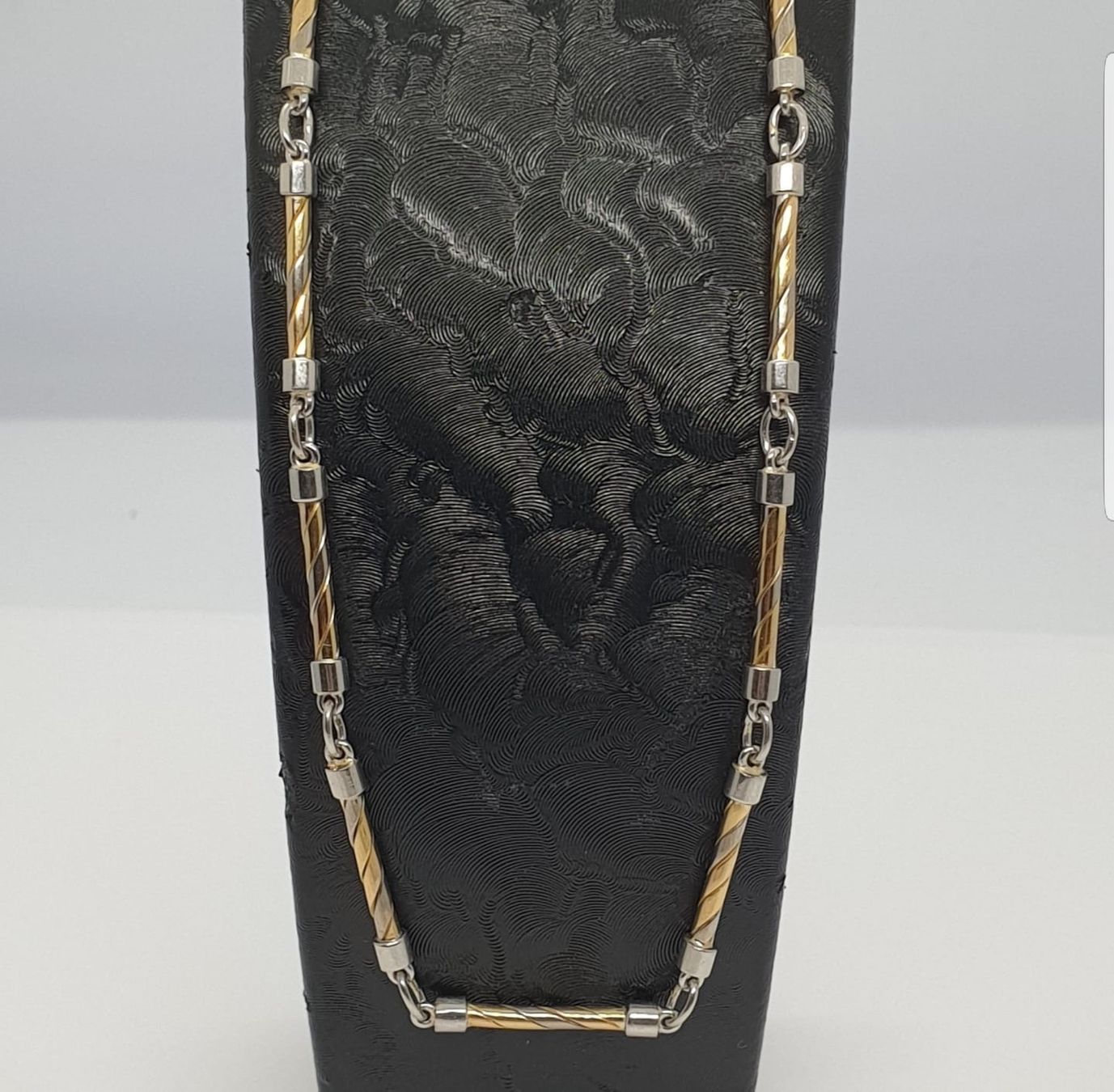 Ketten: Echt 18K Gold & Platin Kette – Gebraucht aus Luzern von Luzern-Goldhaus