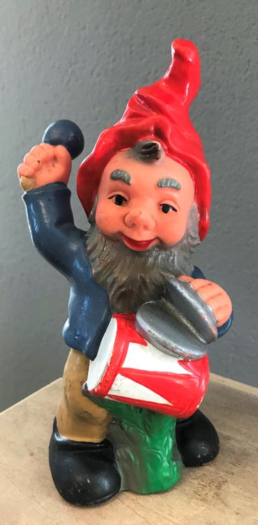 Gartenzwerg Zwerg HEISSNER Gartenfigur alt älter 18 cm Kaufen auf Ricardo