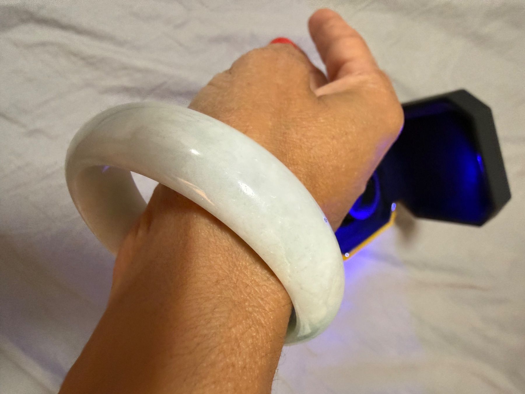 Armbänder & -reifen: Jadeit Armband mit Defekt – Gebraucht aus Oberhof von RealStone 7