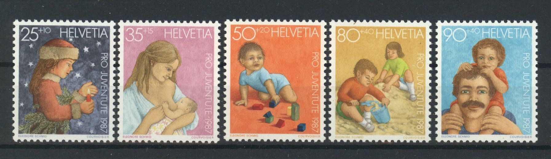 Tutti i francobolli: 1987, Pro Juventute ** (1) – Usato da Willisau venduto da Vollstempel