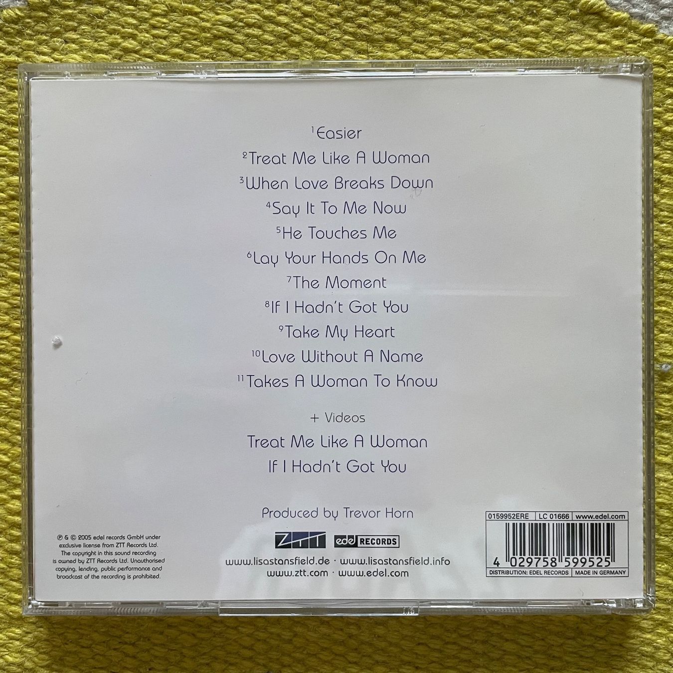 CD: LISA STANSFIELD-THE MOMENT – Usato da Rorschacherberg venduto da CD-Roli 1