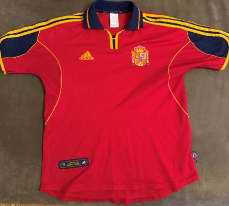 Original Trikot Nationalmannschaft Spanien WM 1998, Gr. S