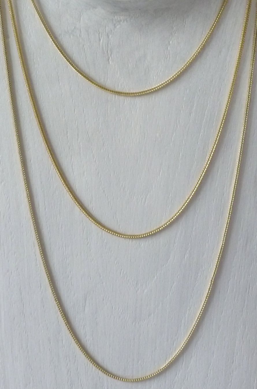 Catenine: Fuchsschwanzkette vergoldet 50cm – Nuovo e nell'imballaggio originale da Mauren venduto da Yeelen 1