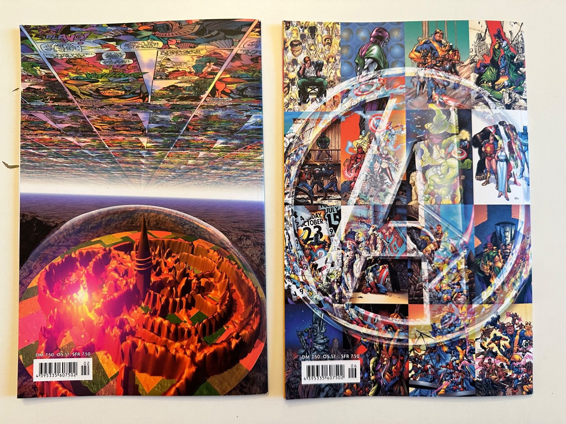 Comics: 2er Set - RÄCHER ALLER ZEITEN 2 + 6 - MARVEL MILLENNIUM – Gebraucht aus Münsingen von Ganjam 3