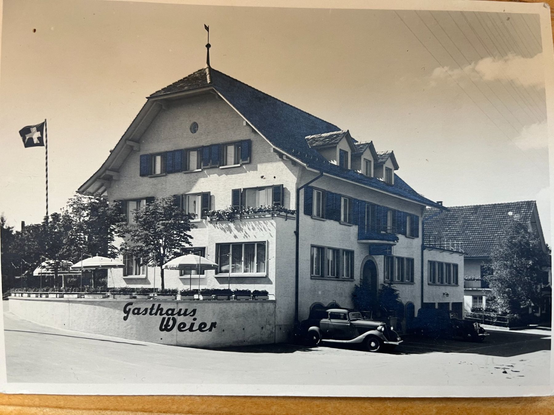 Cartes postales: AK Gasthaus Weier im Emmental – D'occasion à Flumenthal par Fetthenne