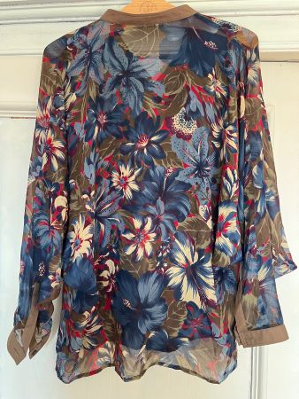 Gianni Versace Bluse Seide Gr. 40 Vintage