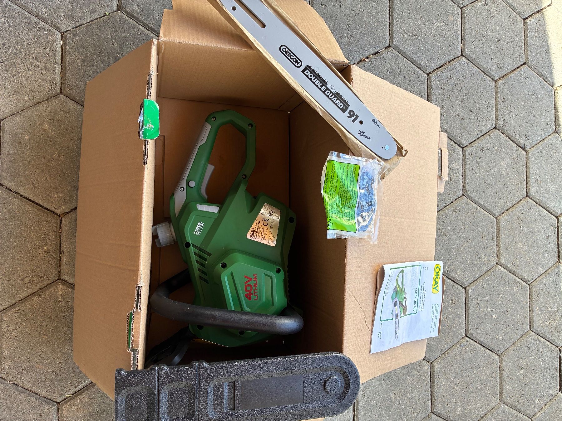 Seghe: Kettensäge Akku Okay 40V – Nuovo e nell'imballaggio originale da Niederweningen venduto da Goldstar01 1