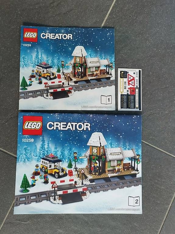 Kit di costruzioni: Lego 10259 Winterlicher Bahnhof – Usato da Kirchberg BE venduto da sonne88 2
