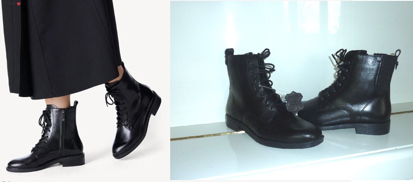 Damenschuhe: Leder Stiefeletten Gr.37 – Neu und originalverpackt aus Melchnau von BarbaraD01