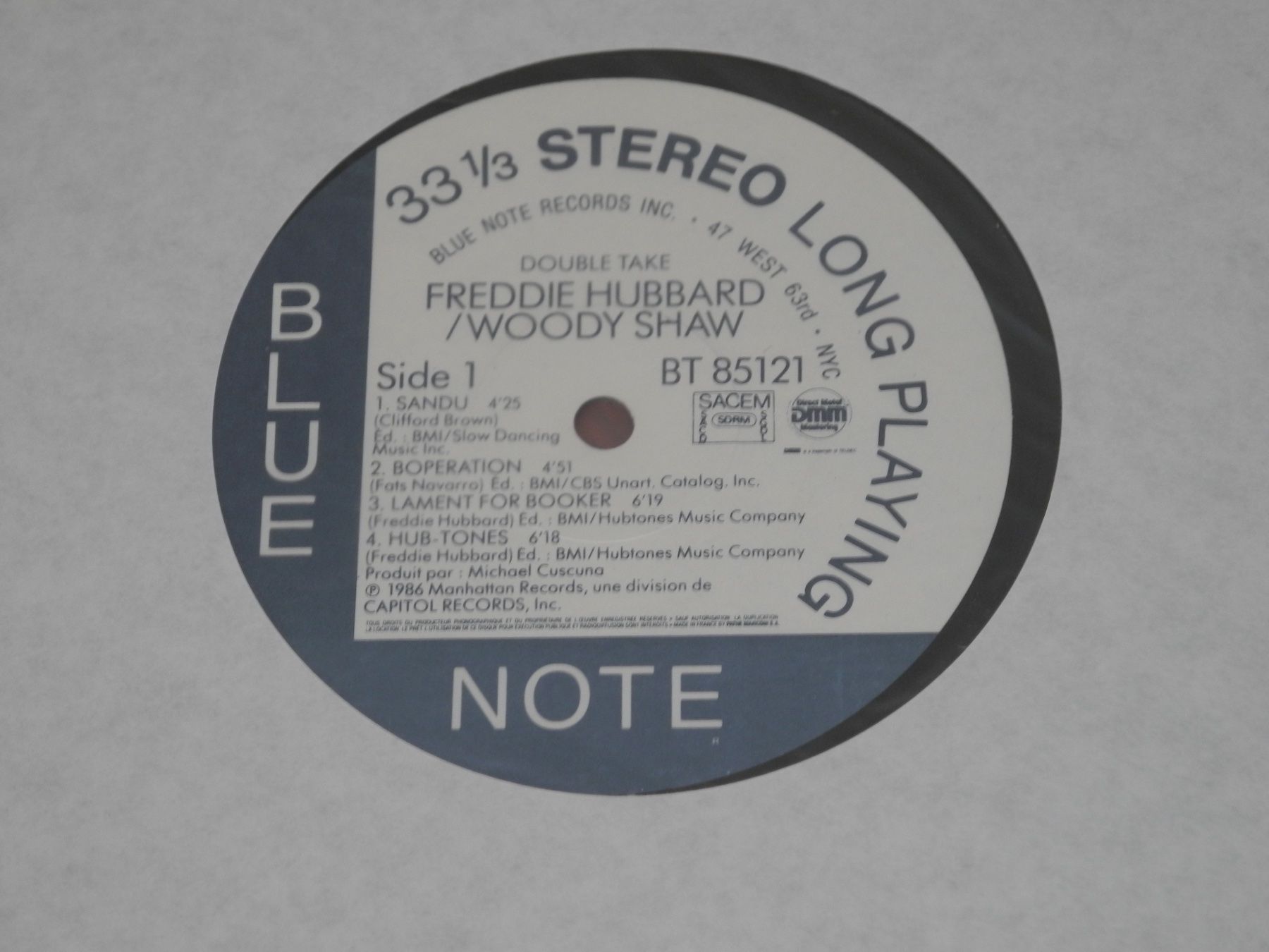 Dischi in vinile: FREDDIE HUBBARD / WOODY SHAW: DOUBLE TAKE - BLUE NOTE – Nuovo (secondo la descrizione) da Fahrwangen venduto da Swirl2 2