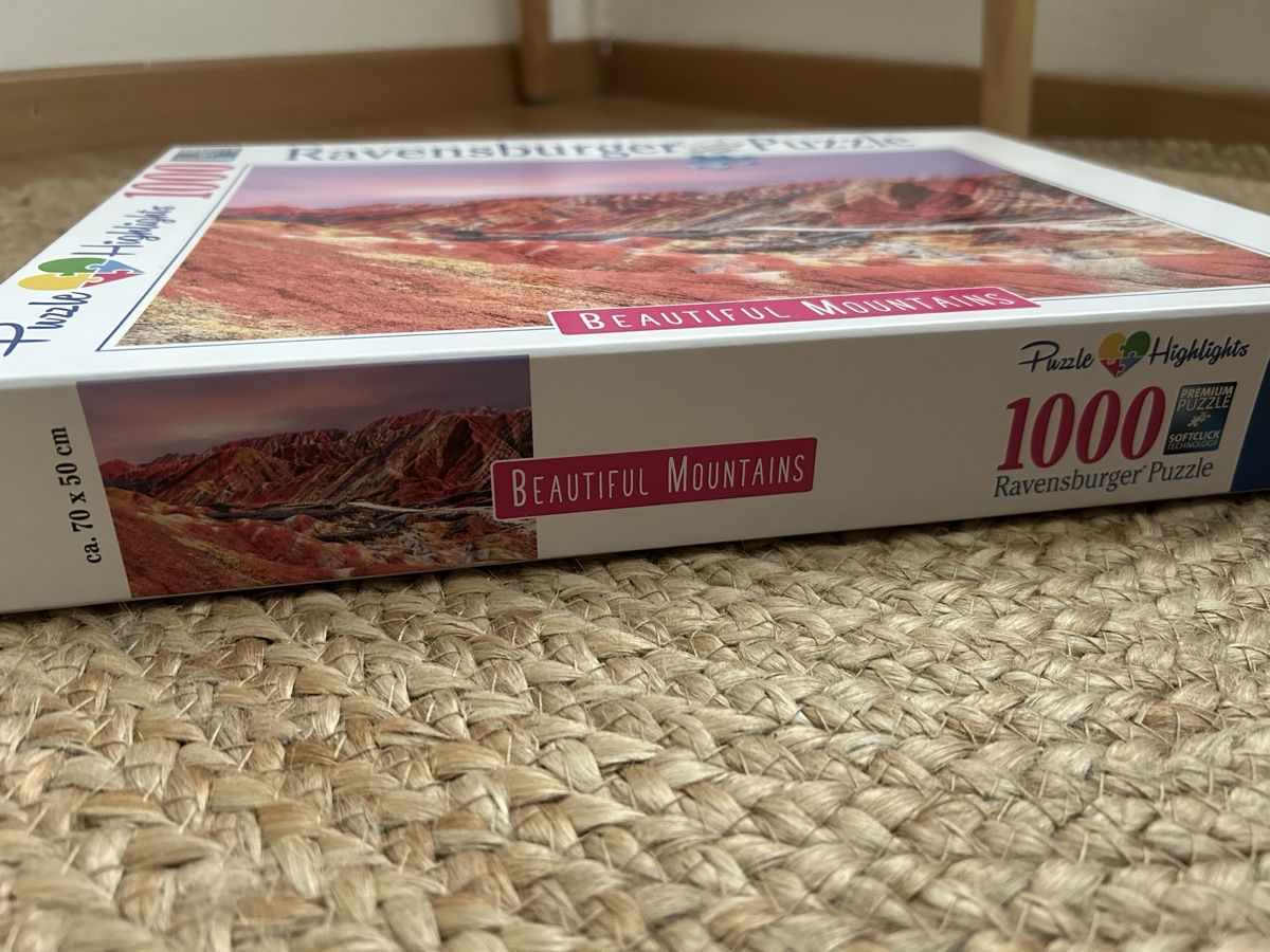 Ravensburger Puzzle: Ravensburger Puzzle 1000 Teile - Beautiful Mountains – Usato da Zürich venduto da VV8055 1