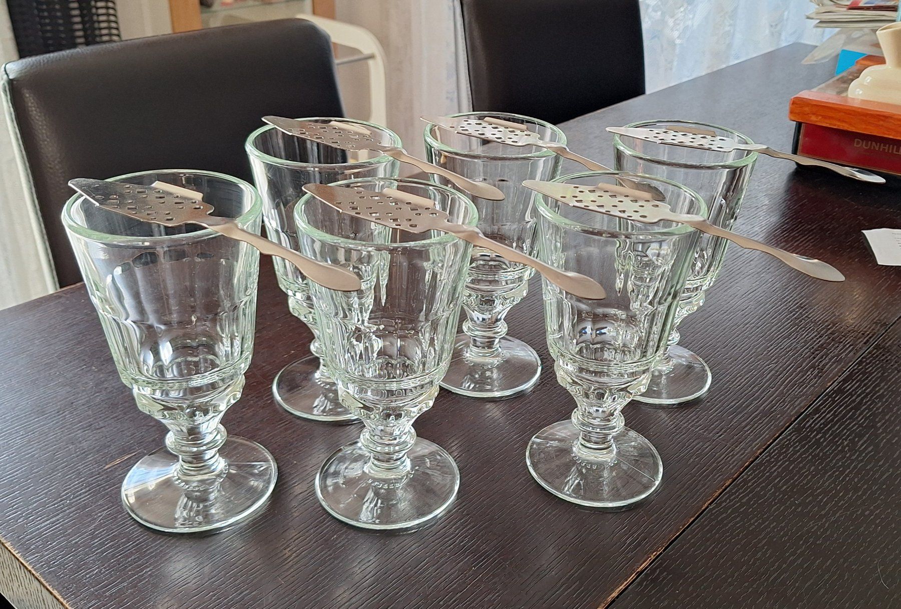 Bicchieri: Fontaine et verres absinthe – Usato da St-Triphon venduto da Jldr0 3
